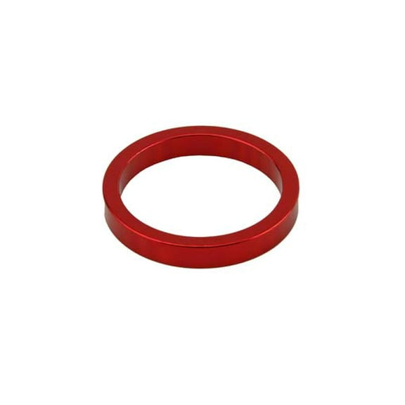 Headset Spacer 1-1/8 5mm Red. bicycle headset, bike headset, chopper headset, headset parts Bike part