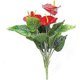 thumbnail image 2 of Highly realistic 21-head anthurium-red 26s, 2 of 5