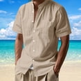 thumbnail image 2 of T-Shirt à Manches Longues pour Hommes, Col Rond, Combinaison, Petites Chemises d'Été, Haut de Noël, Chemise de Pyjama Imprimée, Grande Taille, Décontractée, 2 of 4