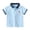Sky Blue, variant on Toddler Tshirt Kids Summer Short Sleeve Collar Polo Shirt Comfortable Casual Top Boys' Tops Sky Blue 18-24 Months