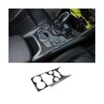 thumbnail image 2 of Para 2020-2022, panel de cambio de marchas de coche de fibra de carbono seco, decoración, cubierta, pegatina, accesorios interiores, fibra de carbono negra, fibra de carbono negra, 2 of 5