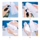 thumbnail image 5 of Handheld Handheld Handheld Handheld Color de la mano Portada Cofre de limpieza profundo Baño de malla Baño Hogar Cuarto de espuma Color al azar 10 piezas Jumpingount HA059465-00, 5 of 7