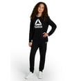 thumbnail image 5 of Reebok Girl's Game Day Fleece Crewneck, Sizes 4-18, 5 of 5