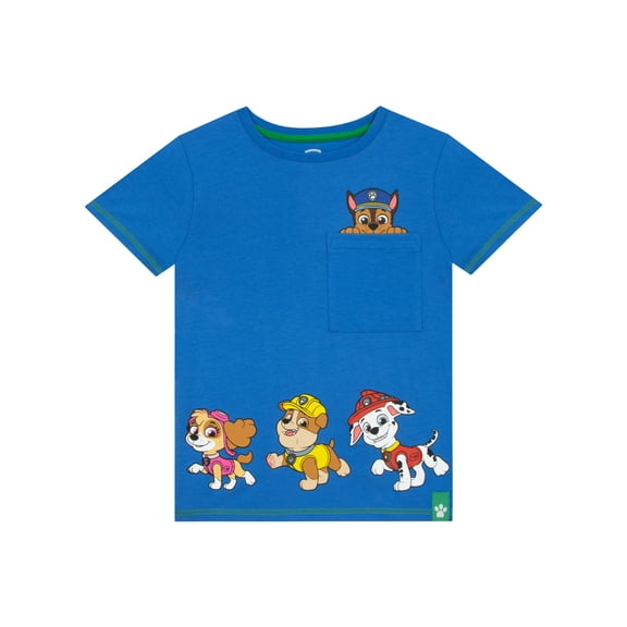 Paw Patrol Boys T-Shirt Blue Sizes 2T-8