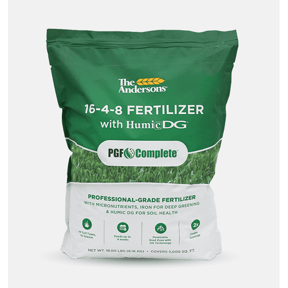 The Andersons Professional PGF Complete 16-4-8 Fertilizer with 7% Humic DG (5,000 sq ft)