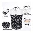 thumbnail image 5 of 2 cesta De Ropa Plegable Para Ropa Sucia Gran Capacidad 82l Belug, Color Negro, 5 of 5
