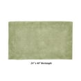 thumbnail image 3 of Better Trends 24" x 40" Premium Bathroom Rugs 100% Cotton Soft Reversible Tufted Bath Mat Water Absorbent Bath Rug Ideal for Bathroom Shower and Tub Use (Sage) Edge Collection, 3 of 4