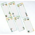 thumbnail image 3 of Inkdotpot Pack of 6 Funny Magnetic Dry Erase List For Fridge, Wipe Clean w/ NoStain, Quick Notes Shopping & Grocery List Whiteboard for Fridge, 8.75" x 3.8"(House Plants), 3 of 6