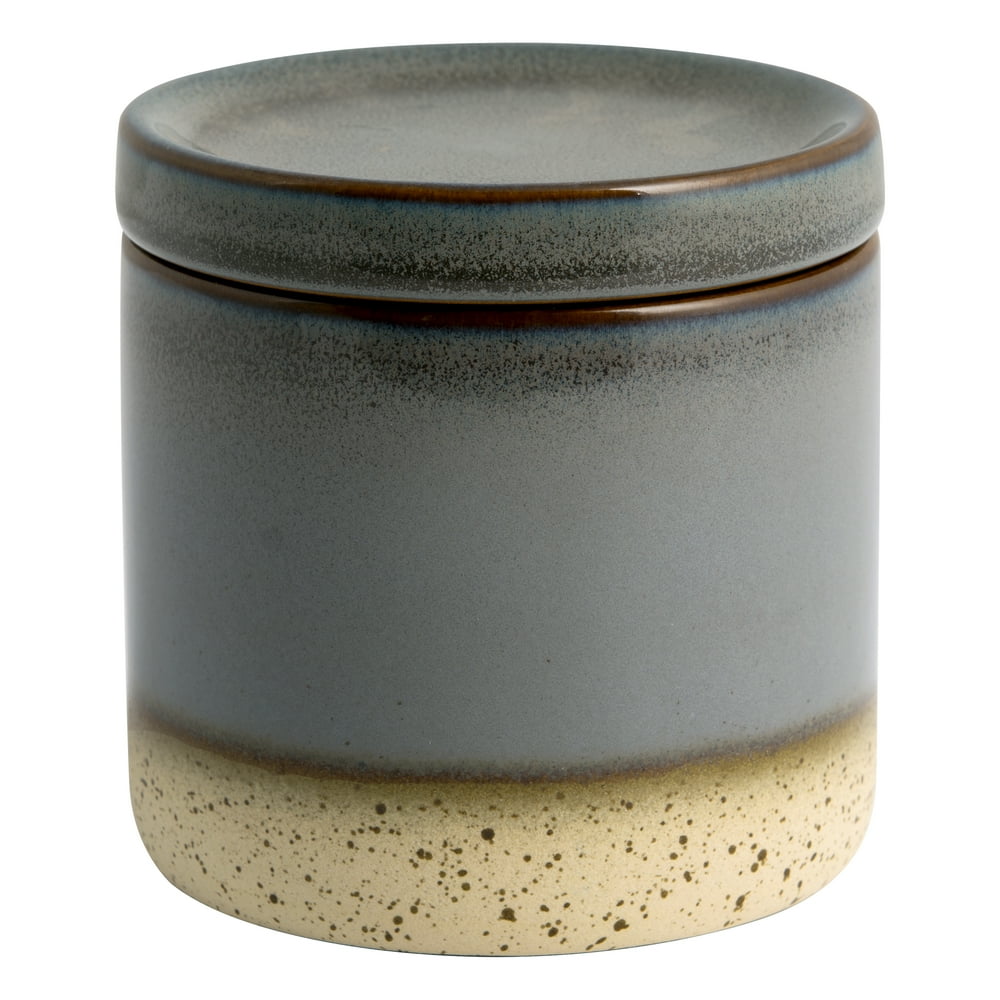 Better Homes & Gardens Reactive Ceramic Covered Jar - Walmart.com
