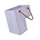 thumbnail image 4 of Cesta plegable para escaleras, contenedor de almacenamiento para herramientas de escalera de oficina y hogar. Gris, 4 of 9
