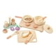 thumbnail image 3 of Cocina de juguete para niños, juego de simulación, accesorios de motricidad fina realistas, juego de cocina de madera para niños en edad preescolar,, 3 of 9