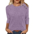 thumbnail image 2 of YHAJDS Casual Womens Sweatshirts Blouse Coat Solid Color Asymmetrical Shoulder Long Sleeve Hoodie Jacket Fall Fall Winter Casual Top, 2 of 5