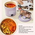 thumbnail image 4 of Compact Electric Pot 1.2L Even Heating, Portable for Dorm, Office, Camping or Picnics, Multipurpose Cooking with Inner Pot, 4 of 8