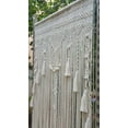 thumbnail image 3 of Macrame Door And Window Curtain, Handmade Macrame Curtain, Room Divider, Wedding Backdrop Wall Hanging-W 54 X L 60 INCH, 3 of 5