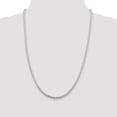 thumbnail image 2 of 925 Sterling Silver 3.7mm Polished & D/C 20 inch Spiga Chain 18 Inch, 2 of 7