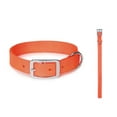 thumbnail image 5 of Bright Neon Orange Dog Collars Double Thick Nylon Strong Metal Buckle Heavy Duty (19 to 22 Inch), 5 of 6