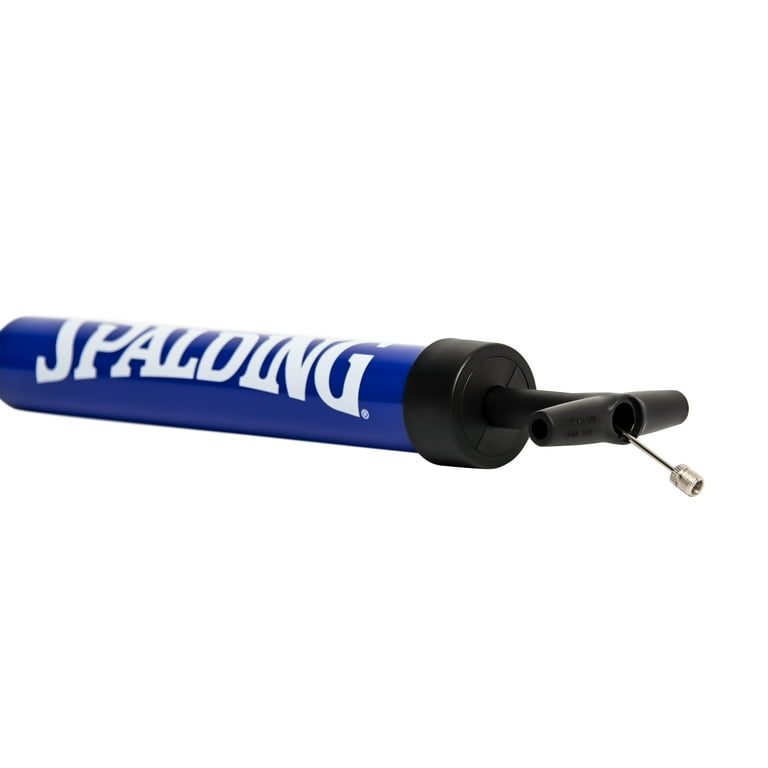 Spalding Wilson sports ball pump with 0.5-inch needle and needle storage compartment