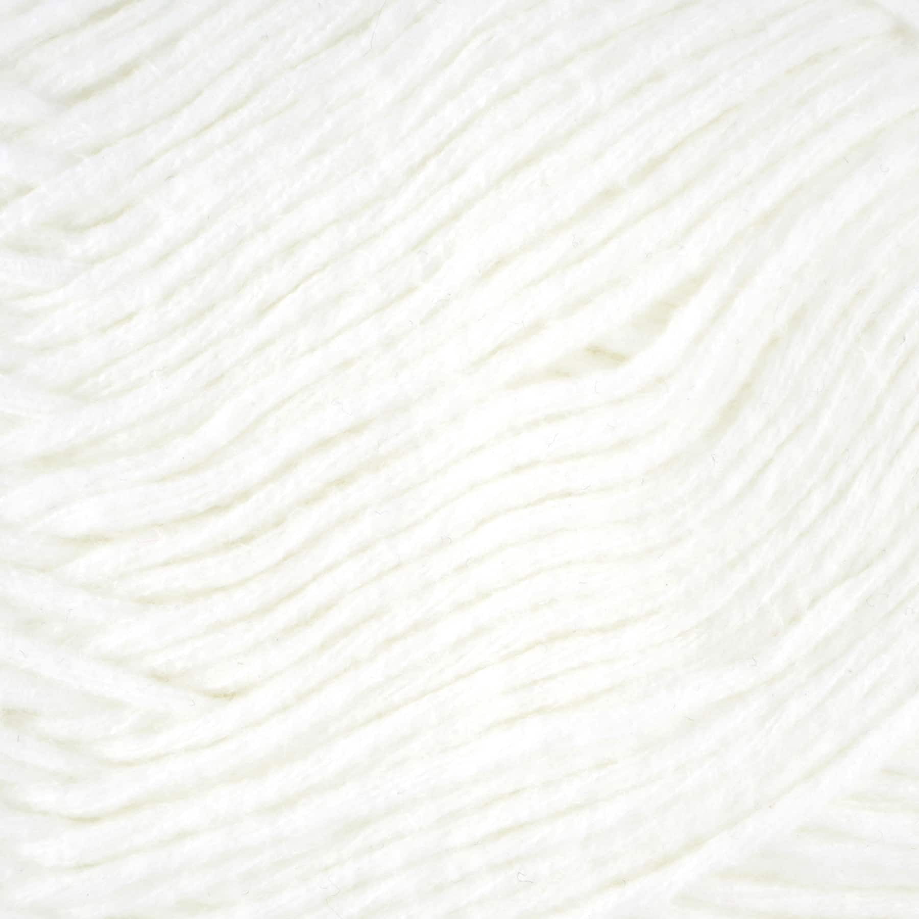 Loops & Threads Winter White Baby Rainbow Yarn - Medium Weight Yarn for Knitting, Crochet, Weaving, Arts & Crafts, 15 Pack