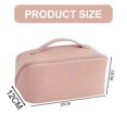 thumbnail image 2 of Neceser portátil de alto valor de gran capacidad femenino del bolso cosmético, hecho de PU, 2 of 5