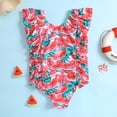 thumbnail image 6 of Laklulu Girls' swimwear Girls bathing suit Girls Swimsuit One Piece Ruffle Bathing Suit Girls Swimwear Print one piece swimsuit for girls, 6 of 6
