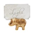 thumbnail image 5 of 4 piezas de regalos creativos europeos y americanos, regalos de boda, clip para asiento de elefante dorado, tarjetero de visita, tarjeta de mesa de regalo, 5 of 5