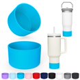 thumbnail image 1 of Funda de silicona para botas Stanley Quencher de 1,2 L y IceFlow de 600 ml, 1 of 6