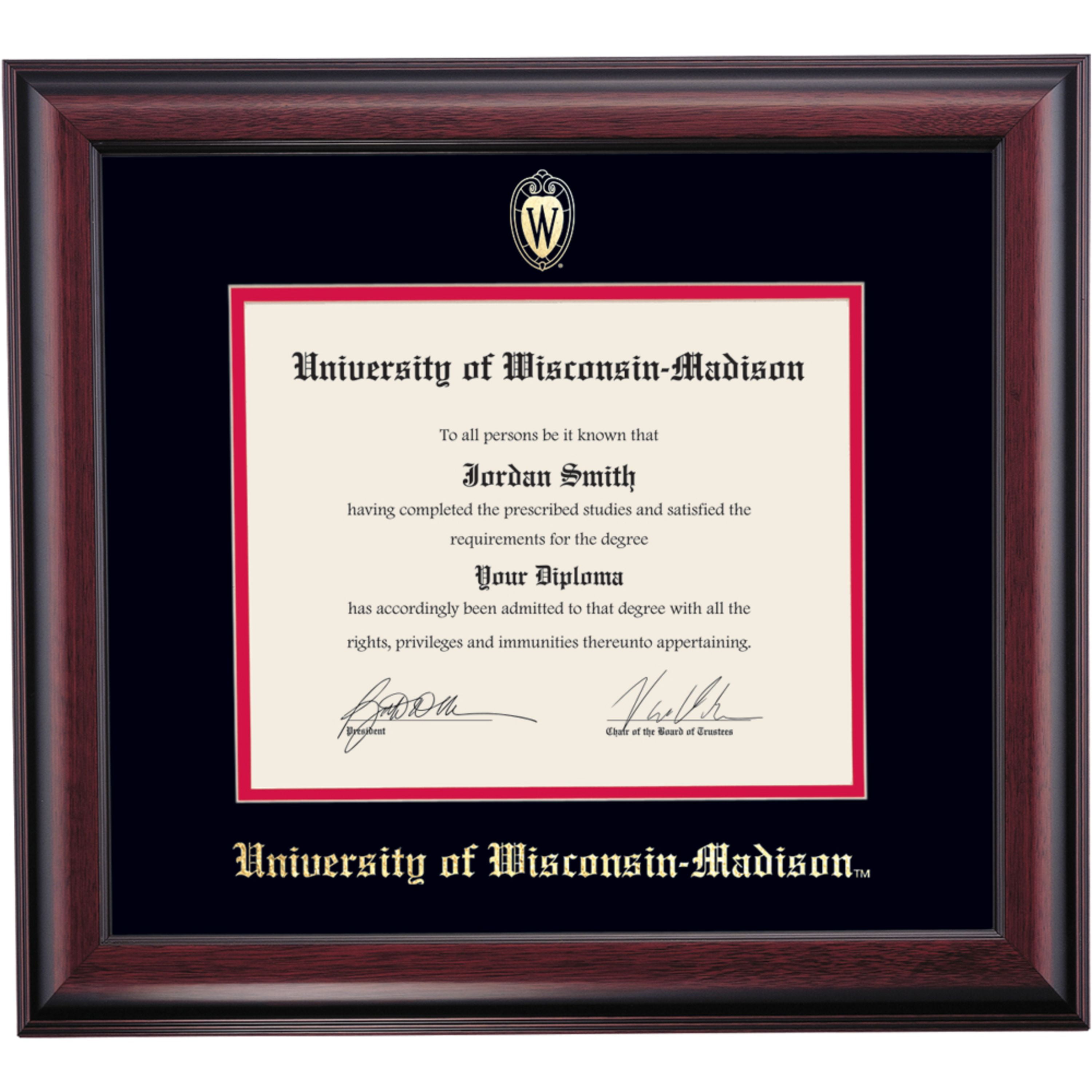 OCM Diploma Frame For University Of Wisconsin Madison 16 X 18 ocm-diploma-frame-for-university-of-wisconsin-madison-16-x-18