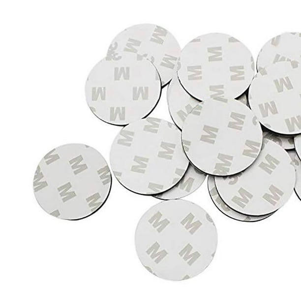 50pcs 3m Adhesive Replacement Kit Double Sided Foam Tape High Bond Dots Conformable Acrylic Glue Strong Pad Mounting Tape Adhesion For Wall Surface Balloon Leather Rubber Mirror Face Round Walmart Com Walmart Com