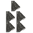 thumbnail image 3 of Riwesomey Rhinestone Sheets Strong Stickiness Sticker Decorative DIY Crafts Supplies Exquisite Car Accessories Decorations for Phone cristal negro (12*20 CM) SS6 5piezas Riwesomey CBP224085, 3 of 6
