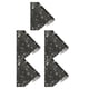 thumbnail image 2 of Scienceny Rhinestone Ribbon Self-Adhesive with Good Craftsmanship Sticker Gift Car Strong Packaging Stickiness Kit Decorations for Phone cristal negro (12*20 CM) SS6 5piezas Scienceny CBP224085, 2 of 5