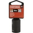 thumbnail image 2 of Craftsman Sockets, 1/2" Drive 17mm Metric Impact S CMMT15865, 2 of 4