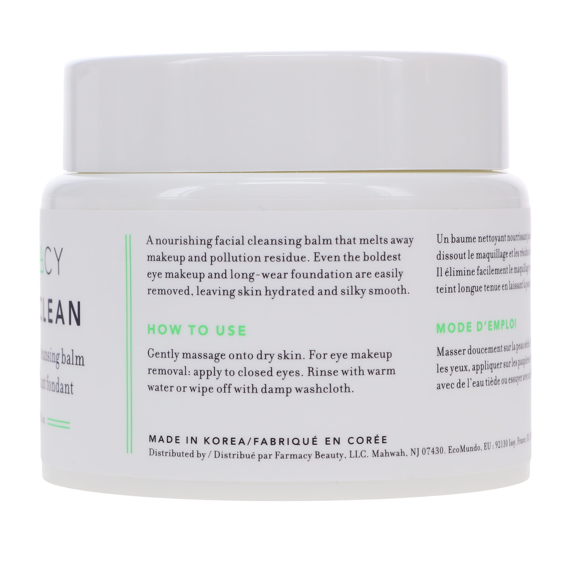 Farmacy Green Clean Makeup Meltaway Cleansing Balm 6.8 oz
