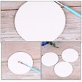 thumbnail image 3 of 8 tableros redondos de lona para pintura al óleo, paneles de lona en blanco de 4 pulgadas para pintura acrílica y acuarela para artistas y manualidades para niños, 3 of 5