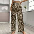 thumbnail image 2 of Animal Print Pajama Pants Loose Pajamas Female Breathable Home Trousers Leisure Sleeping Pants Large Size, 2 of 6