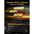 thumbnail image 2 of SSD externo MOVE SPEED de 1 TB USB 3.2 Gen2+USB C 1000 MB/s, 2 of 6
