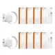 thumbnail image 1 of Paquete 10 Piezas Cargador V8 Carga Rápida 2.4a U-volt Con Cable Micro Usb Color Blanco, 1 of 8