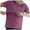 Purple, variant on Gelikeya Nursing Friendly Zip Tshirt Maternity Shirts Comfortable Mama Letter Print Breastfeeding Short Sleeve Nursing Tops Pink, Size S