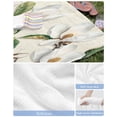 thumbnail image 6 of Botanical Flowers Beach Towels Oversized Super Absorbent, Vintage Rustic White Floral Leaves Lightweight Bath Towel Quick Dry Sets For Bathroom/Pool/Rv Camping/Beach Play/Gym Room/Picnic 31"x62", 6 of 8