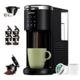 thumbnail image 1 of SHARDOR 3 in 1 Coffee Maker, K Cup Coffee Maker Compatible with Ground Coffee & Teas, Single Serve Coffee Machine, 6&ndash;14oz Brew Sizes, 40oz Deta, 1 of 7