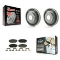 thumbnail image 1 of Transit Auto Front Coated Disc Brake Rotors and Ceramic Pads Kit for Car Mazda 3 CX-3 Sport KGT-100535, 1 of 11