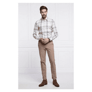 Boss Shirt Ronni_53F Slim Fit Plaid Shirt Cotton Multicolor size XL