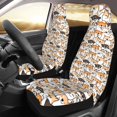 thumbnail image 2 of Sikiie Shiba Inu Dog Car Seat Protector 2 Pack Car Seat Cushion Mat, Car Seat Covers for SUV, Truck, Van, 2 of 7