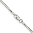 thumbnail image 3 of Sterling Silver 1.75mm Box Chain, 24 inches, 3 of 4