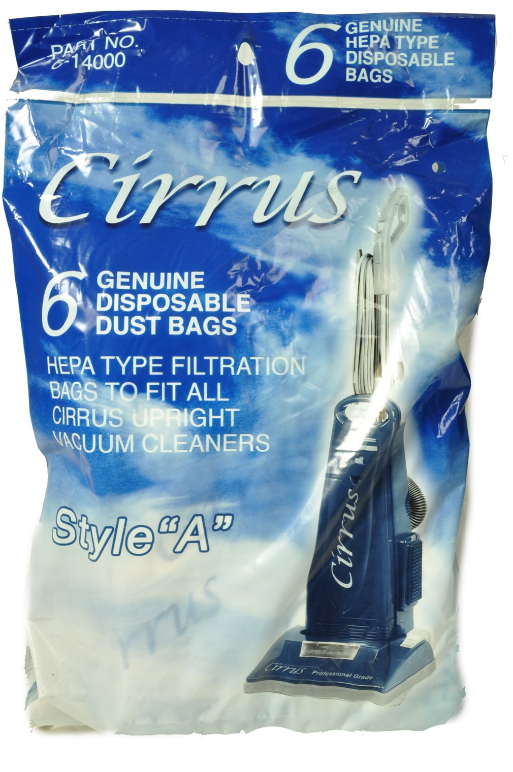 Cirrus Type A Vacuum Cleaner Bags c14000