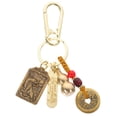 thumbnail image 1 of SHISUYAN Car Key Chain Metal Key Ring Backpack Keychain Vintage Keychain Bag Ornament(Tiger Style), 1 of 9