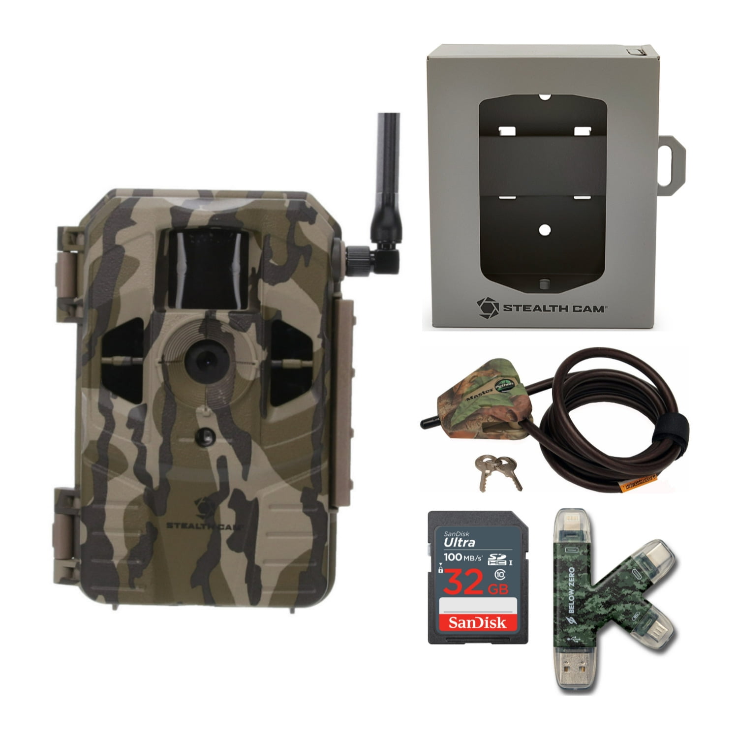 Stealth Cam Connect Cellular Trail Camera (Verizon) with Security Box