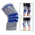thumbnail image 4 of 2x Rodillera Rodillera Estabilizador deportivo Rodilleras de silicona Almohadilla de apoyo para béisbol, baloncesto, fútbol, ​​golf, gimnasio, Yinane Rodillera deportiva, 4 of 8