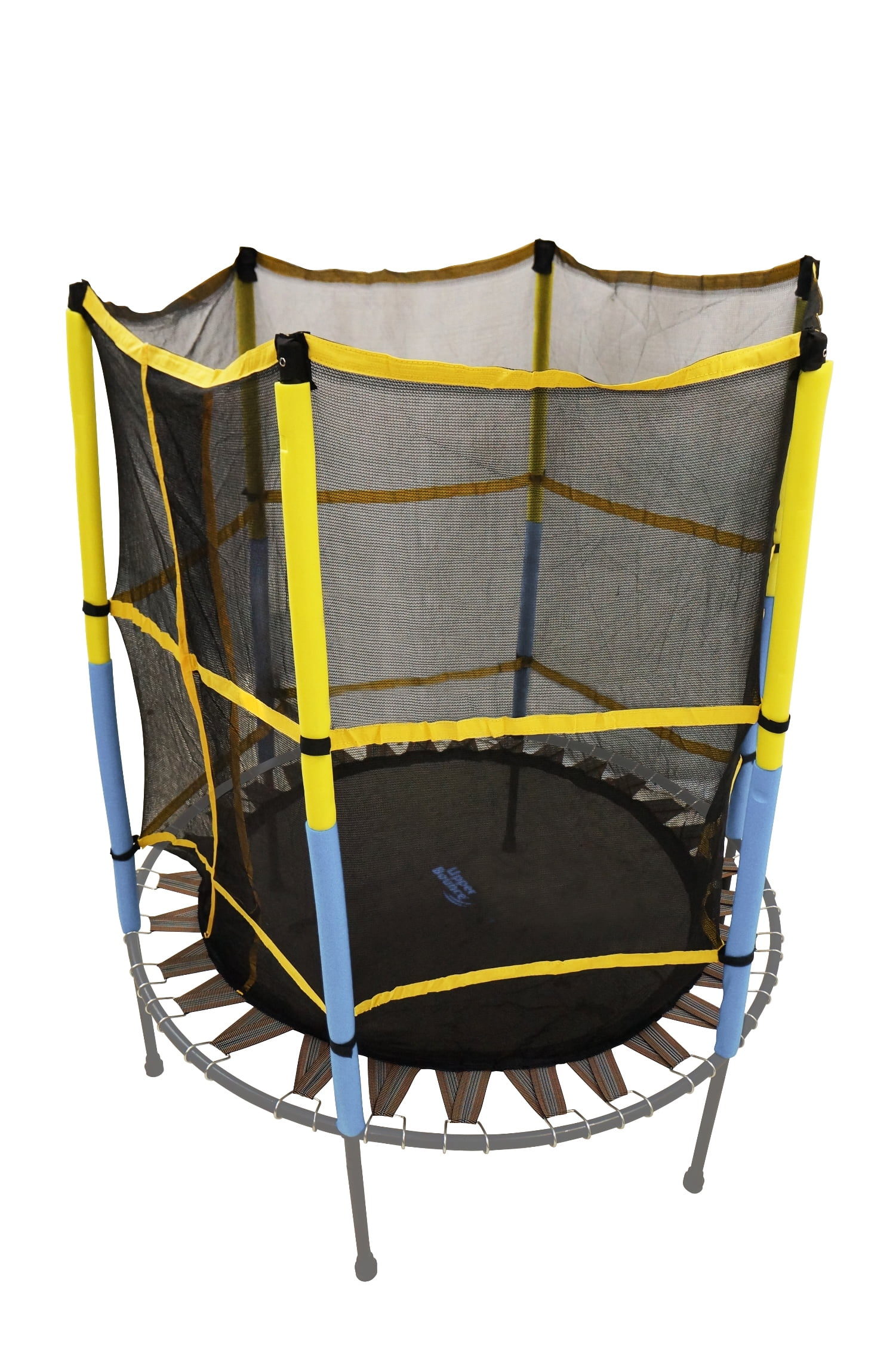 Clips Included Net /& Mat ONLY Trampoline Replacement Jumping Band Mat With Attached Safety Net For 55 Round Frame