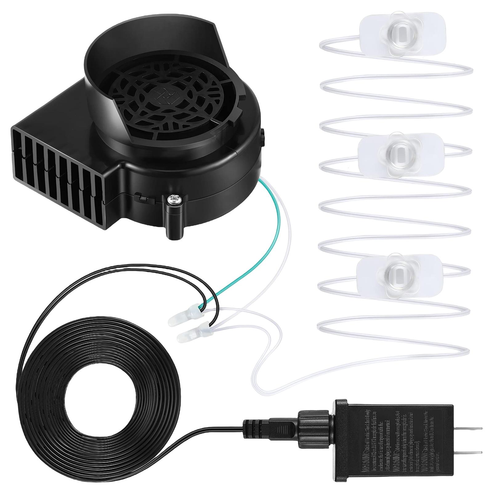Inflatable Blower Replacement Small Replacement Air Blower with 3 LED