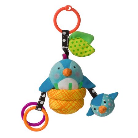Infantino Sweet & Tweet Take-Along Birdie Toy